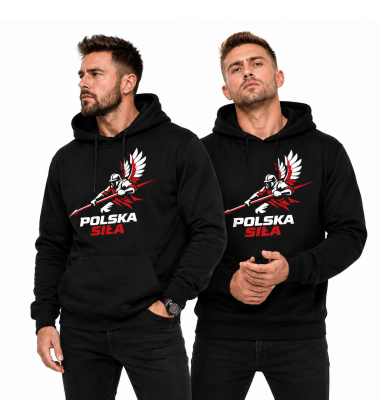 BLUZA Z KAPTUREM PATRIOTYCZNI Polska Siła